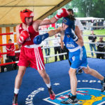 Boxen beim Europa-Straßenfest in Stadtallendorf